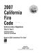 Title 24, Part 9, 2007 California Fire Code