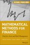 Mathematical Methods for Finance