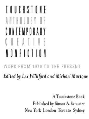 Touchstone Anthology of Contemporary Creative Nonfiction