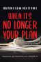 When It's No Longer Your Plan: How Plan B Led Me Back To Plan A