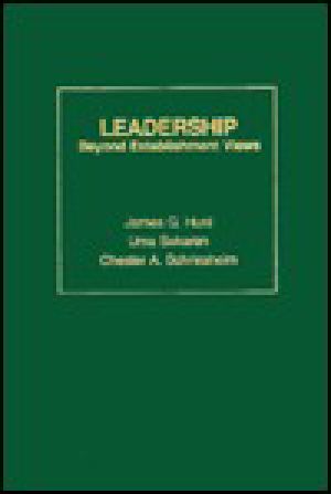 Leadership · Beyond Establishment Views