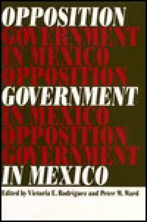 Opposition Government in Mexico