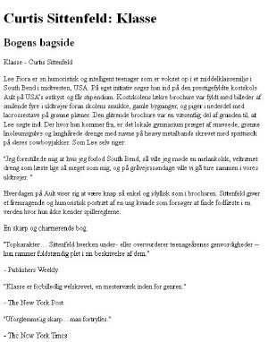 Klasse