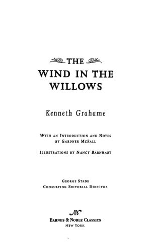 The Wind in the Willows (Barnes & Noble Classics Series)