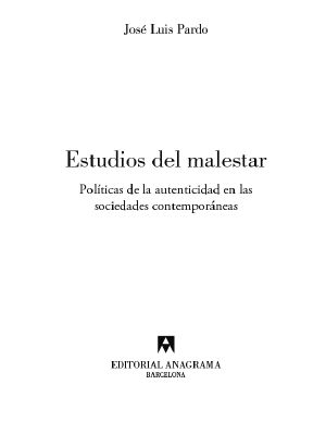 Estudios del malestar