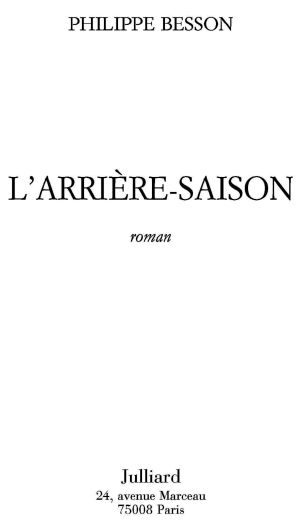 L’arrière-Saison