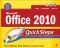 Microsoft&#174 · Office 2010 QuickSteps