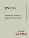 What Every JavaScript Developer Should Know About ECMAScript 2015 (OdeToCode Programming Series)