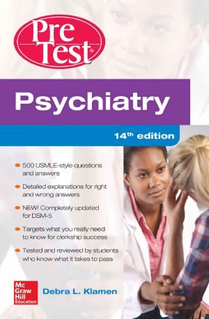 Psychiatry PreTest Self-Assessment and Review, 14th Edition