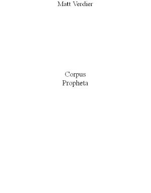 Corpus Propheta