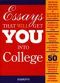 Essays That Will Get You Into College