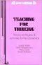 Teaching for Thinking · Theory, Strategies, and Activities for the Classroom