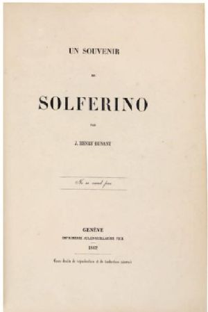 Souvenir De Solferino