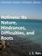 Holiness · Its Nature, Hindrances, Difficulties, and Roots