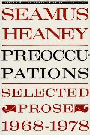 Preoccupations · Selected Prose, 1968-1978