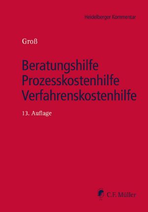 Beratungshilfe, Prozesskostenhilfe, Verfahrenskostenhilfe