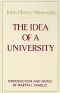 The Idea of a University