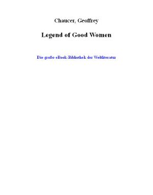 Legend of Good Women