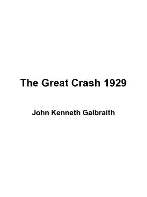 The Great Crash of 1929