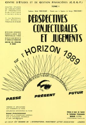 Perspectives Conjecturales Et Jugements Sur L'Horizon 1989