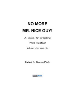 No More Mr. Nice Guy!