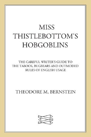 Miss Thistlebottom's Hobgoblins