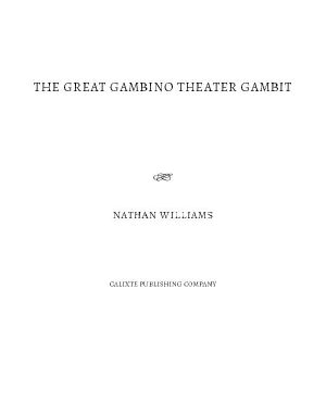 The Great Gambino Theater Gambit