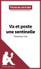 Va Et Poste Une Sentinelle D'Harper Lee (Fiche De Lecture)