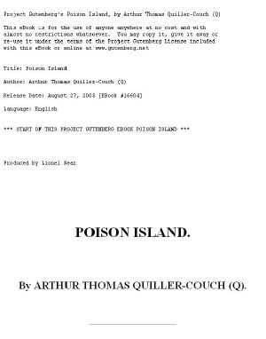 Poison Island