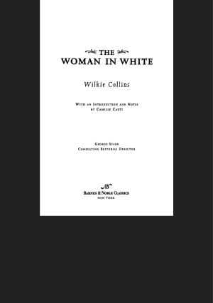 The Woman in White (Barnes & Noble Classics Series)