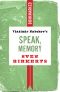 Vladimir Nabokov's Speak, Memory · Bookmarked