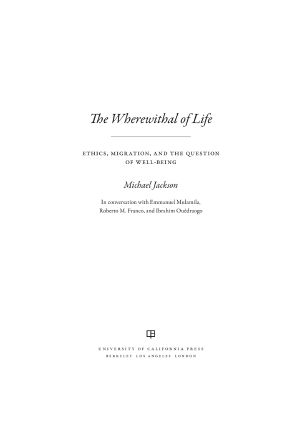 Wherewithal of Life