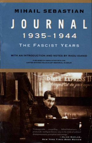 Journal 1935–1944 · The Fascist Years