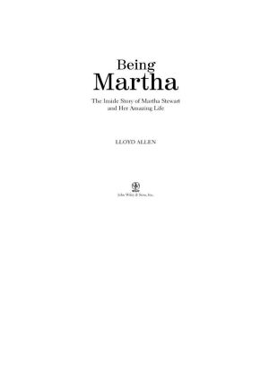 Being Martha