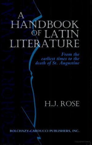 A Handbook of Latin Literature