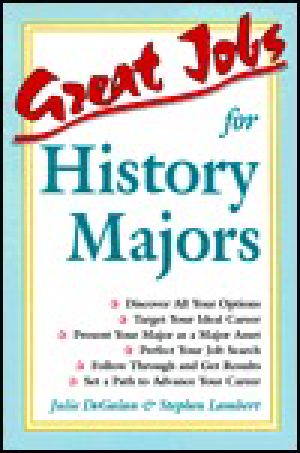 Great Jobs for History Majors