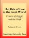 The Rule of Law in the Arab World. Courts of Egypt and the Gulf