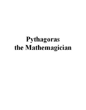 Pythagoras the Mathemagician