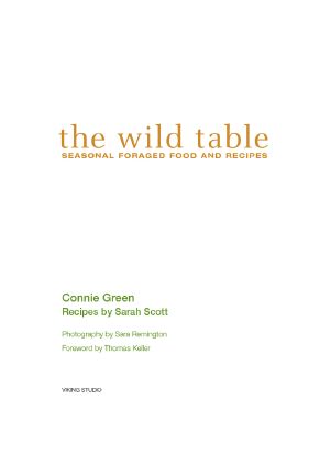 The Wild Table · Seasonal Foraged Food and Recipes