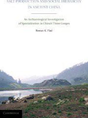 Salt Production and Social Hierarchy in Ancient China · an Archaeological Investigation of Specialization in China's Three Gorges Hardcover