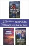 Harlequin Love Inspired Suspense February 2019, Box Set 2 of 2