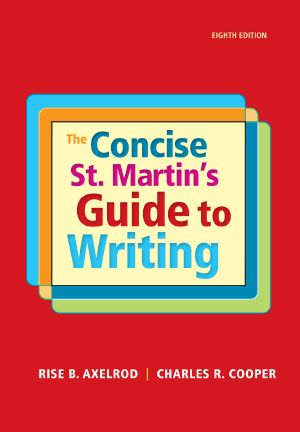 The Concise St. Martin’s Guide to Writing