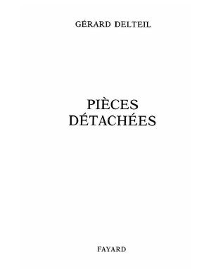 Pièces détachées