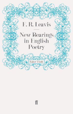 New Bearings in English Poetry