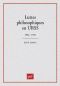 Luttes Philosophiques en U.R.S.S., 1922-1931