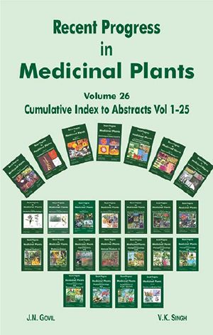 Recent Progress in Medicinal Plants: Cumulative Index to Abstracts Vols. 1-25