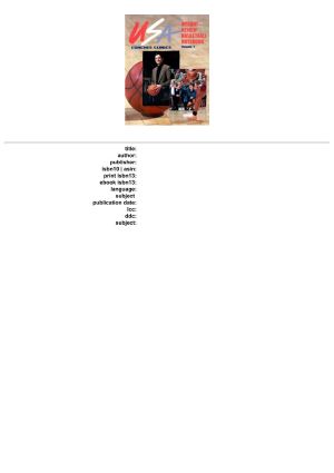 Instant Review Basketball Notebook · U. S. A. Coaches Clinics