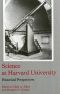 Science at Harvard University · Historical Perspectives