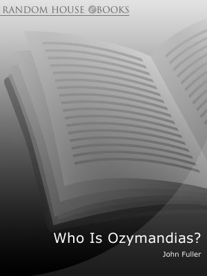 Who Is Ozymandias?