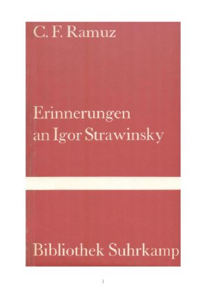 Erinnerungen an Igor Strawinsky